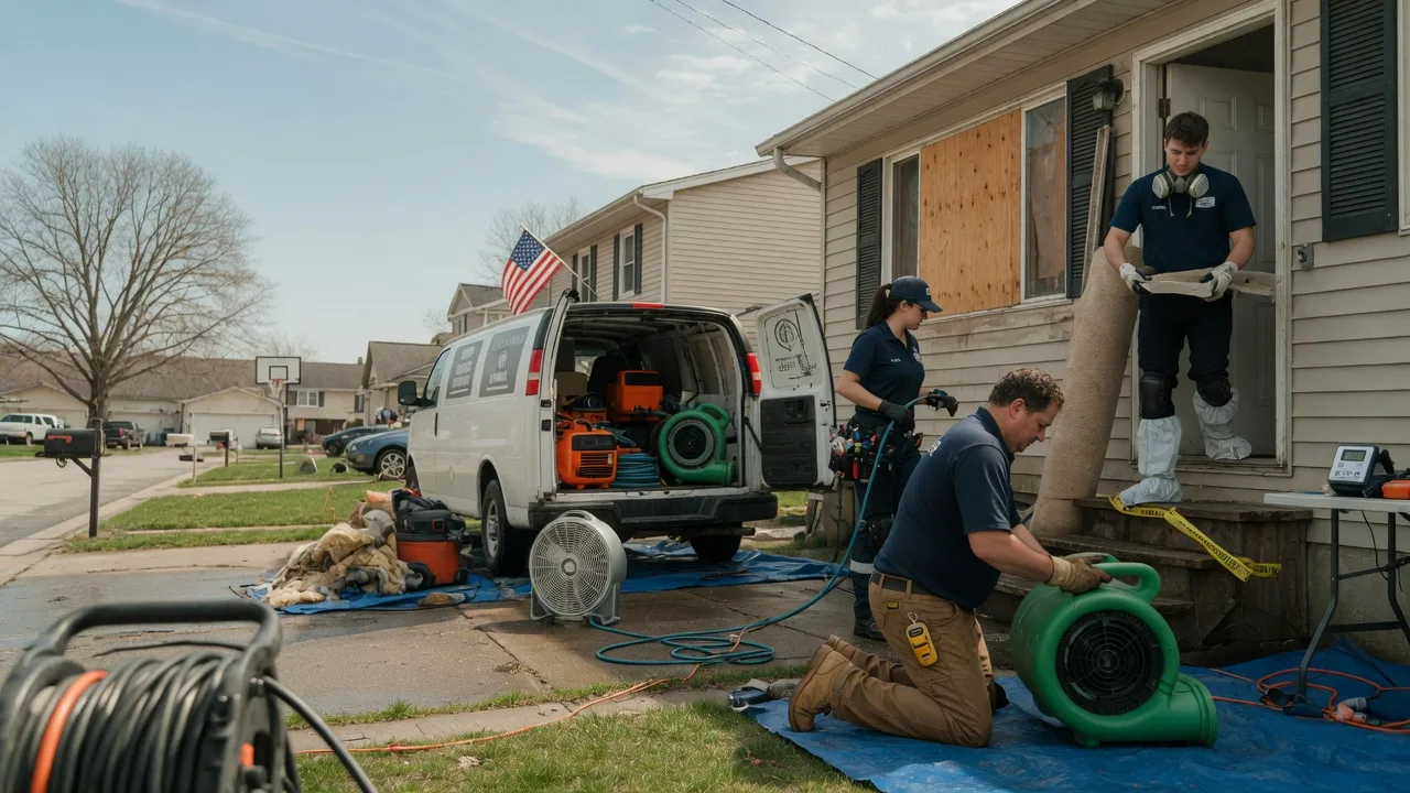 Water Damage Restoration in New Baltimore, MI near me